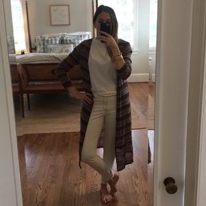 Lightweight kimono duster, sweater like material